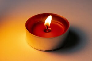 A gentle candle lit for Baby Loss Awareness Week — honouring the babies lost and the families affected.